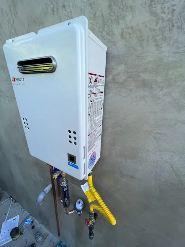 Tankless water heater installation for Monticello homes